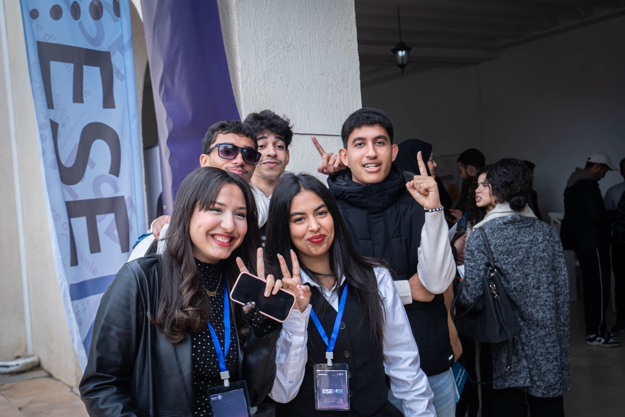 Students and graduates at ESENet 2025.
